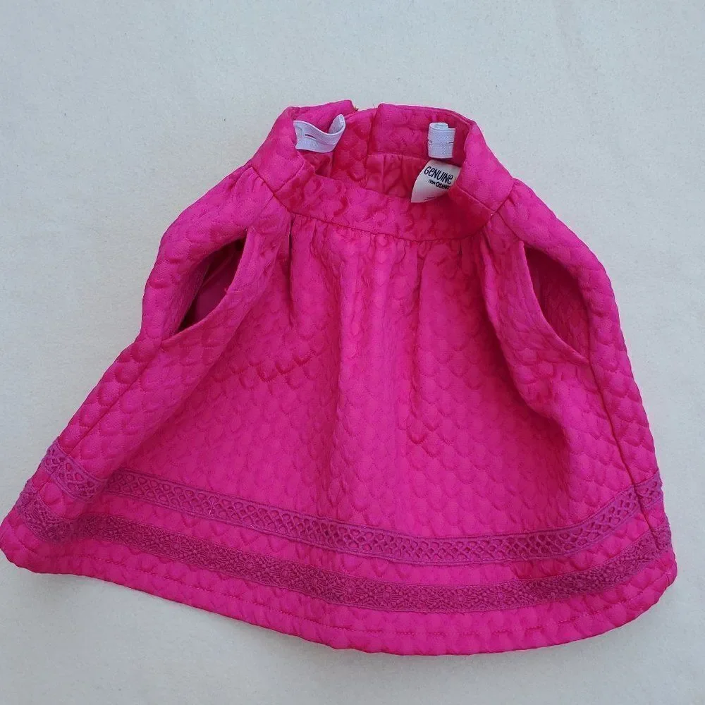Genuine Kids from OshKosh Pink Textured A-Line Mini Skirt